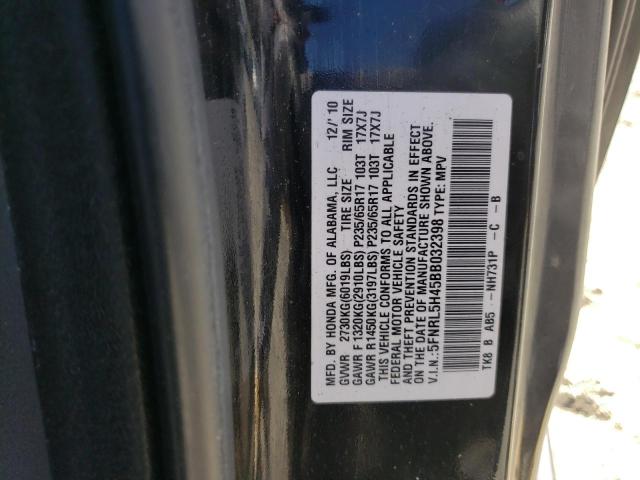 Photo 9 VIN: 5FNRL5H45BB032398 - HONDA ODYSSEY EX 