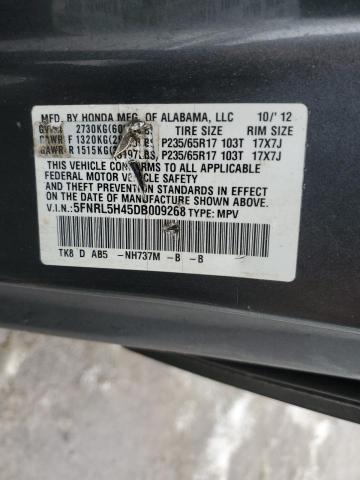 Photo 12 VIN: 5FNRL5H45DB009268 - HONDA ODYSSEY EX 