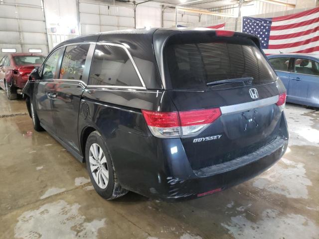 Photo 2 VIN: 5FNRL5H45FB026719 - HONDA ODYSSEY EX 