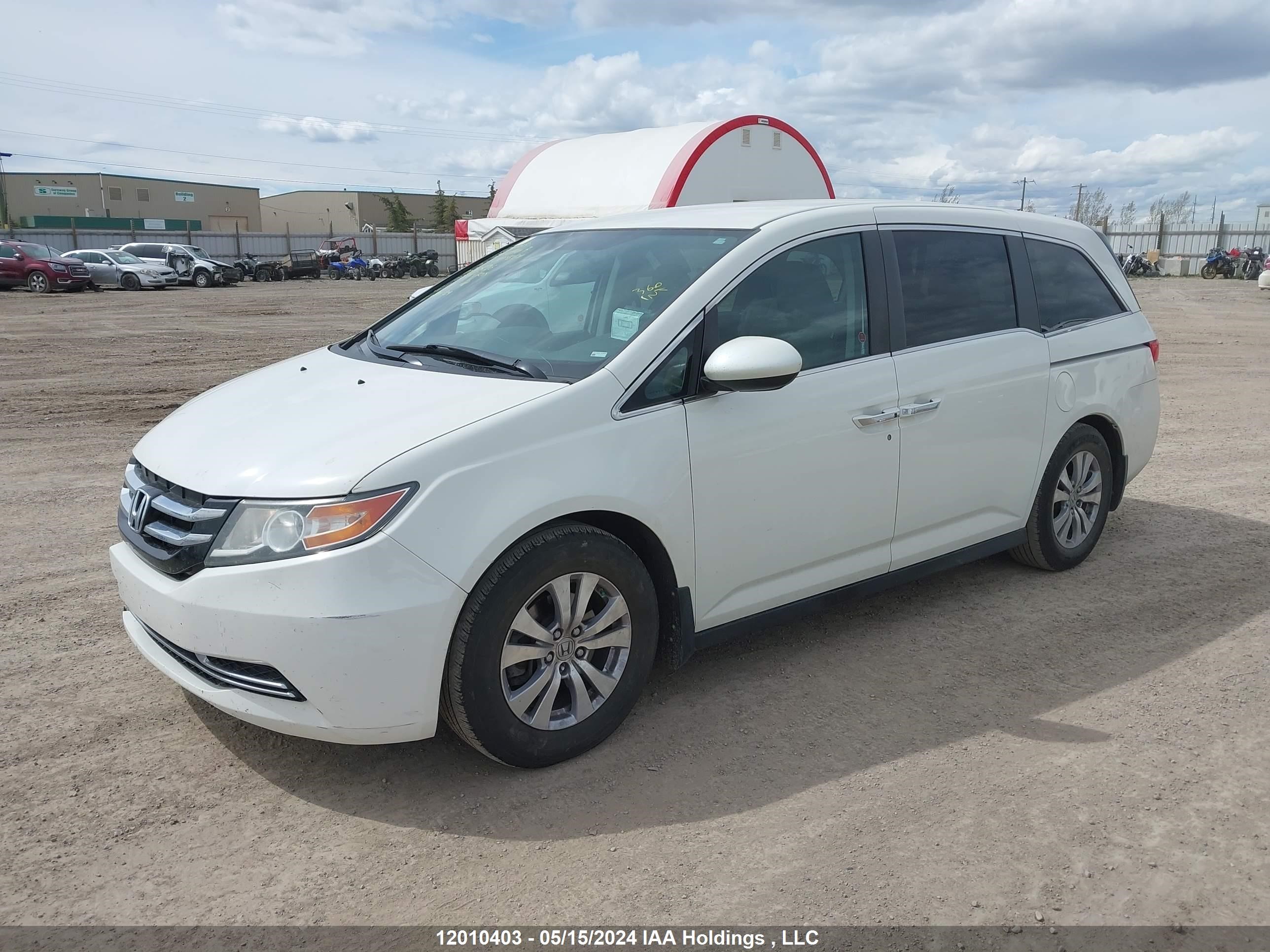 Photo 1 VIN: 5FNRL5H45FB510826 - HONDA ODYSSEY 