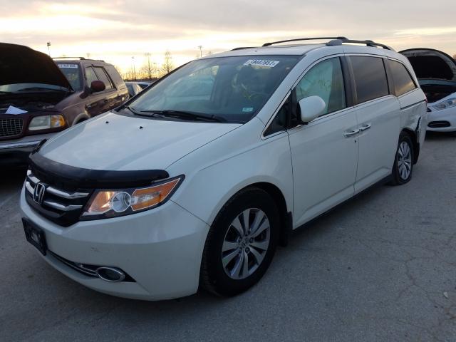 Photo 1 VIN: 5FNRL5H46FB054044 - HONDA ODYSSEY EX 