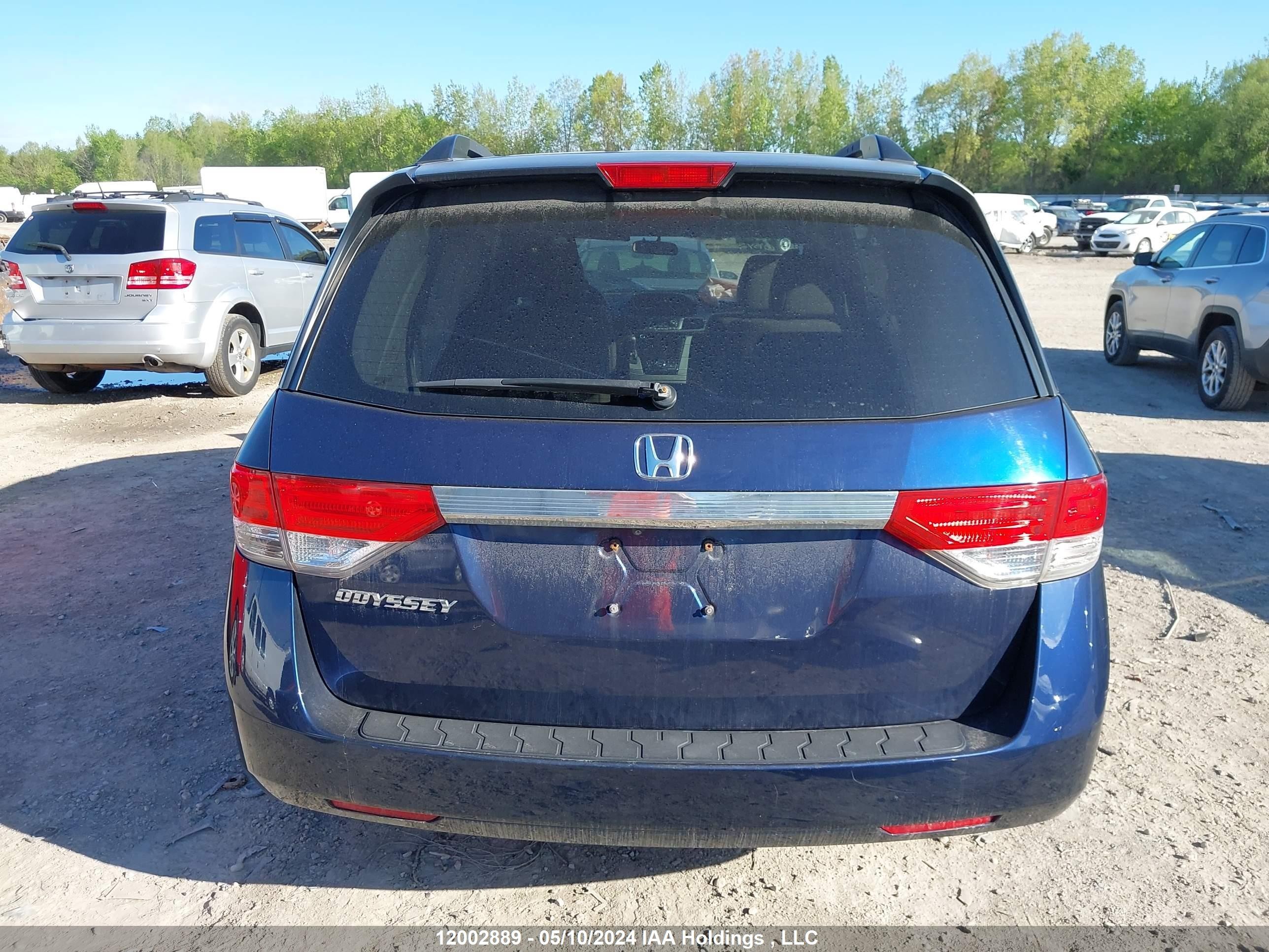 Photo 16 VIN: 5FNRL5H46GB504826 - HONDA ODYSSEY 