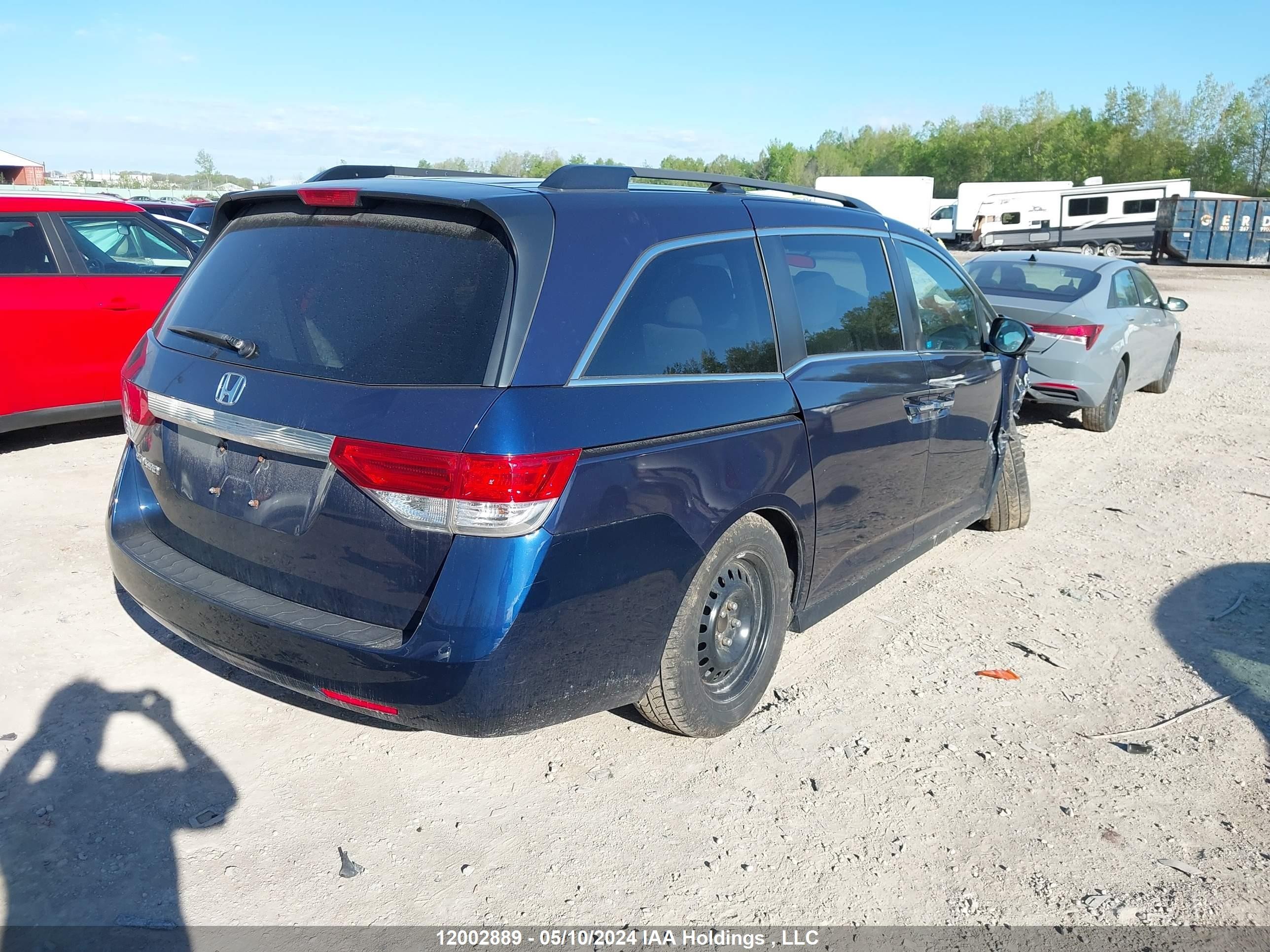 Photo 3 VIN: 5FNRL5H46GB504826 - HONDA ODYSSEY 