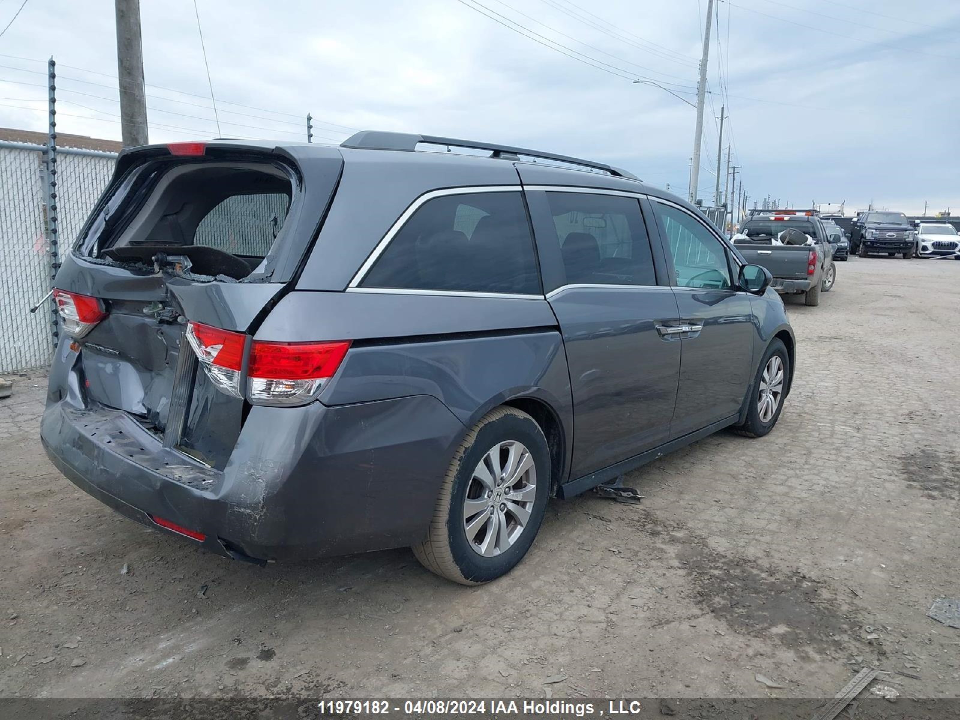 Photo 3 VIN: 5FNRL5H47EB508929 - HONDA ODYSSEY 