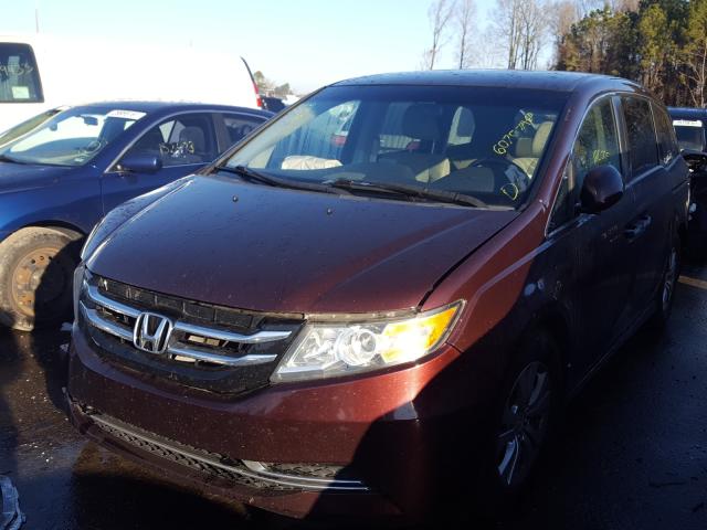 Photo 1 VIN: 5FNRL5H48EB082099 - HONDA ODYSSEY EX 