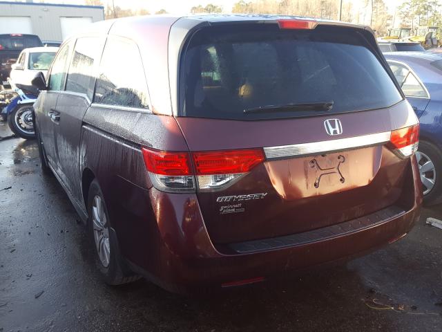 Photo 2 VIN: 5FNRL5H48EB082099 - HONDA ODYSSEY EX 