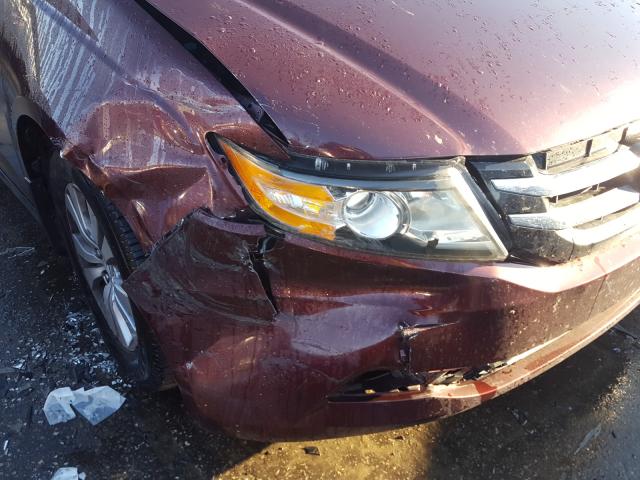 Photo 8 VIN: 5FNRL5H48EB082099 - HONDA ODYSSEY EX 