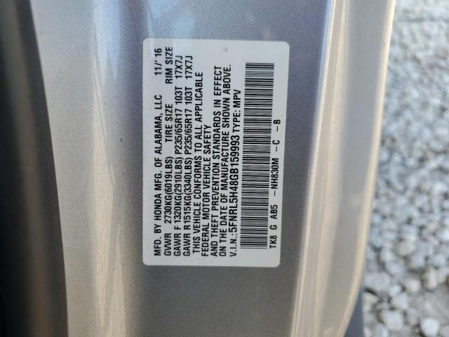 Photo 12 VIN: 5FNRL5H48GB159993 - HONDA ODYSSEY EX 