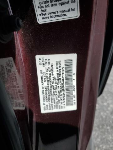 Photo 11 VIN: 5FNRL5H49BB086478 - HONDA ODYSSEY EX 