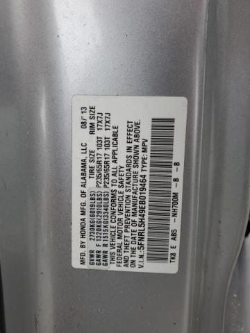 Photo 12 VIN: 5FNRL5H49EB019464 - HONDA ODYSSEY EX 