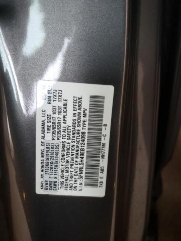 Photo 12 VIN: 5FNRL5H49EB124098 - HONDA ODYSSEY EX 