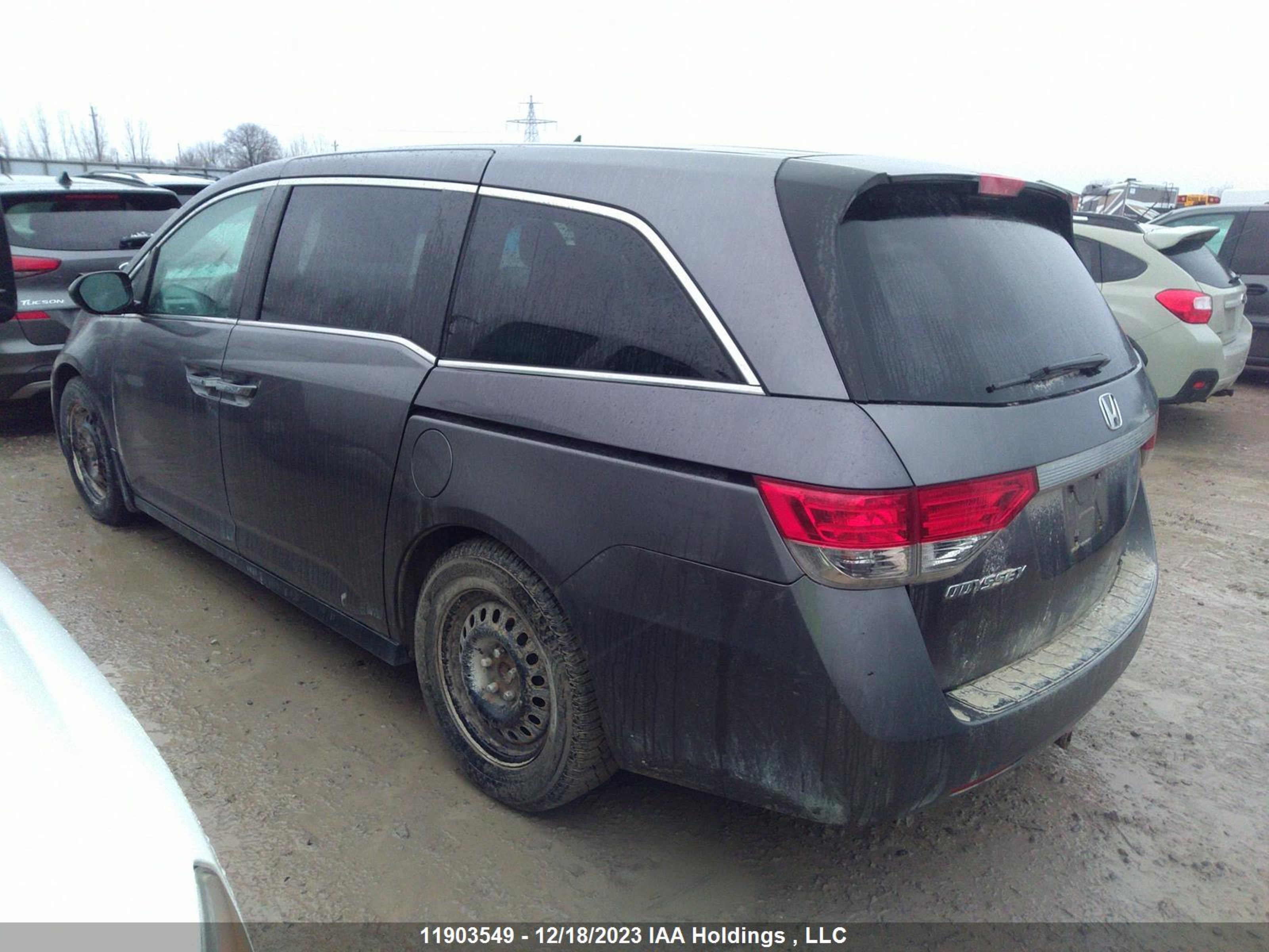 Photo 2 VIN: 5FNRL5H49EB502002 - HONDA ODYSSEY 