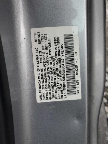 Photo 12 VIN: 5FNRL5H49GB064147 - HONDA ODYSSEY EX 