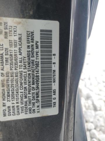 Photo 12 VIN: 5FNRL5H49GB147982 - HONDA ODYSSEY EX 