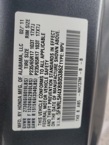 Photo 12 VIN: 5FNRL5H4XBB053862 - HONDA ODYSSEY EX 