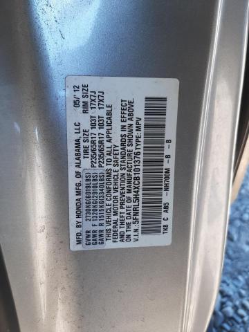 Photo 9 VIN: 5FNRL5H4XCB101376 - HONDA ODYSSEY EX 