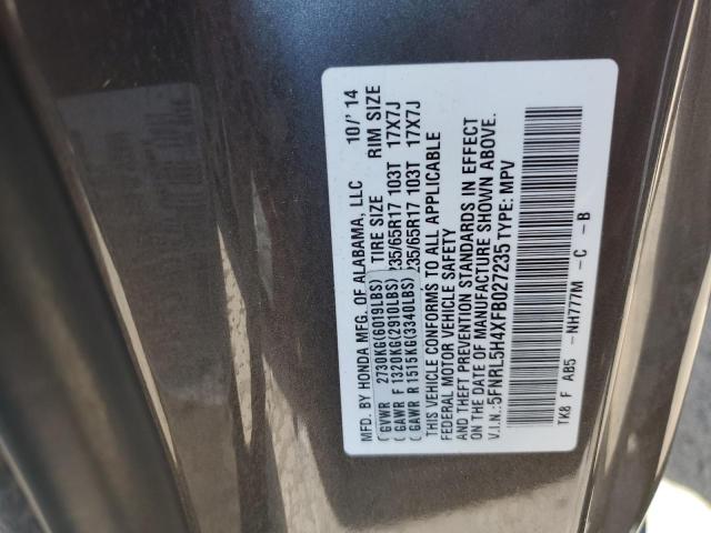 Photo 9 VIN: 5FNRL5H4XFB027235 - HONDA ODYSSEY EX 