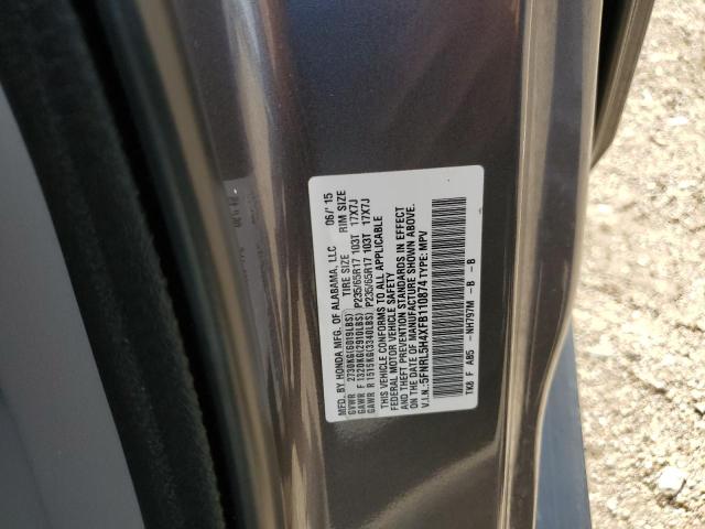 Photo 12 VIN: 5FNRL5H4XFB110874 - HONDA ODYSSEY EX 