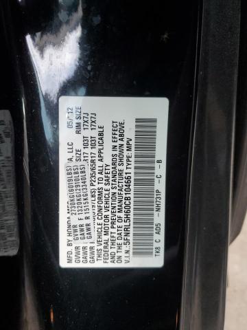 Photo 9 VIN: 5FNRL5H60CB104661 - HONDA ODYSSEY EX 