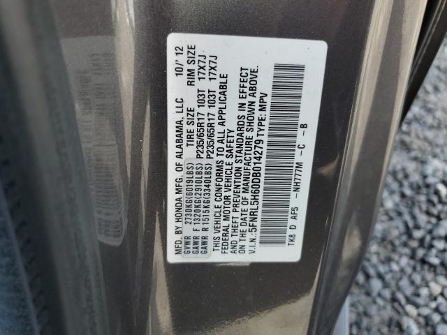 Photo 12 VIN: 5FNRL5H60DB014279 - HONDA ODYSSEY EX 