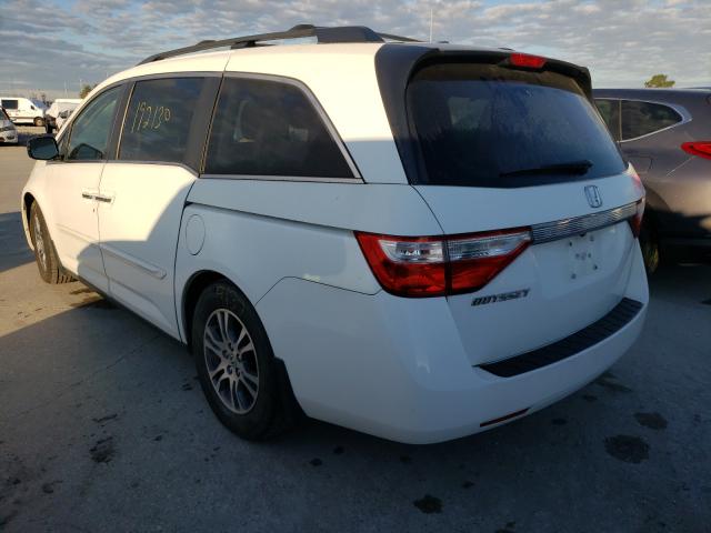 Photo 2 VIN: 5FNRL5H60DB066706 - HONDA ODYSSEY EX 