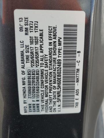 Photo 13 VIN: 5FNRL5H60EB032489 - HONDA ODYSSEY EX 