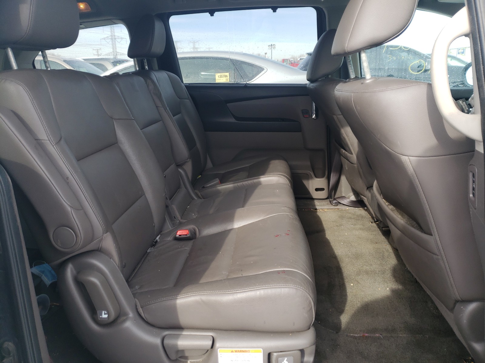 Photo 5 VIN: 5FNRL5H60FB009103 - HONDA ODYSSEY EX 