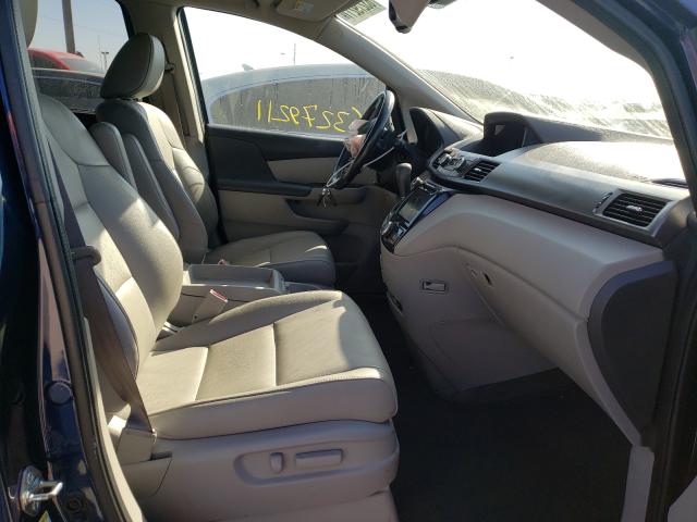 Photo 4 VIN: 5FNRL5H60FB070418 - HONDA ODYSSEY EX 