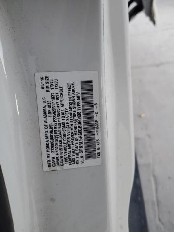 Photo 12 VIN: 5FNRL5H60GB060408 - HONDA ODYSSEY EX 