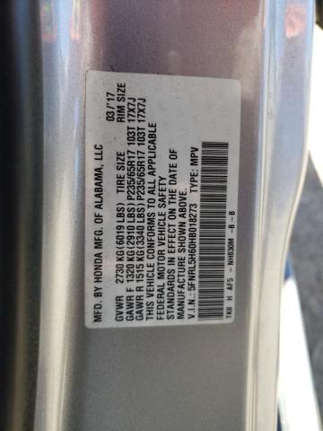 Photo 12 VIN: 5FNRL5H60HB018273 - HONDA ODYSSEY EX 