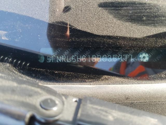 Photo 9 VIN: 5FNRL5H61BB035977 - HONDA ODYSSEY EX 