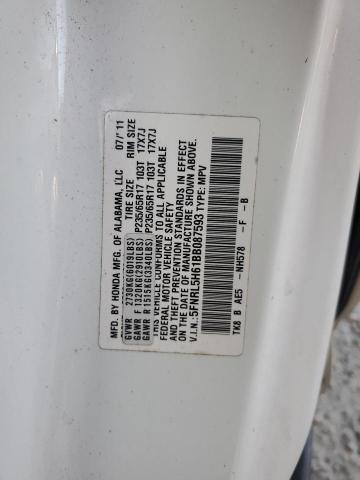 Photo 13 VIN: 5FNRL5H61BB087593 - HONDA ODYSSEY EX 