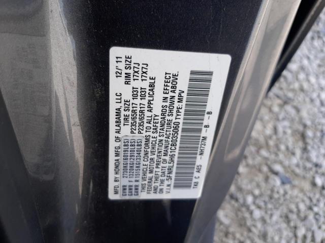 Photo 12 VIN: 5FNRL5H61CB035060 - HONDA ODYSSEY EX 