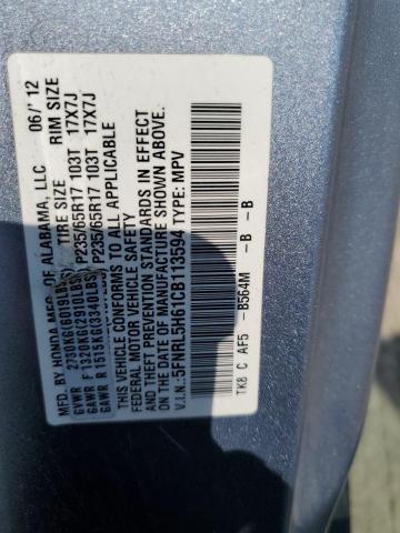 Photo 12 VIN: 5FNRL5H61CB113594 - HONDA ODYSSEY EX 