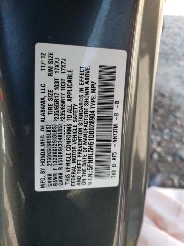 Photo 12 VIN: 5FNRL5H61DB028904 - HONDA ODYSSEY EX 