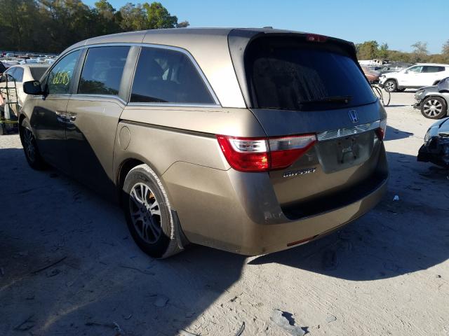 Photo 2 VIN: 5FNRL5H61DB070165 - HONDA ODYSSEY EX 