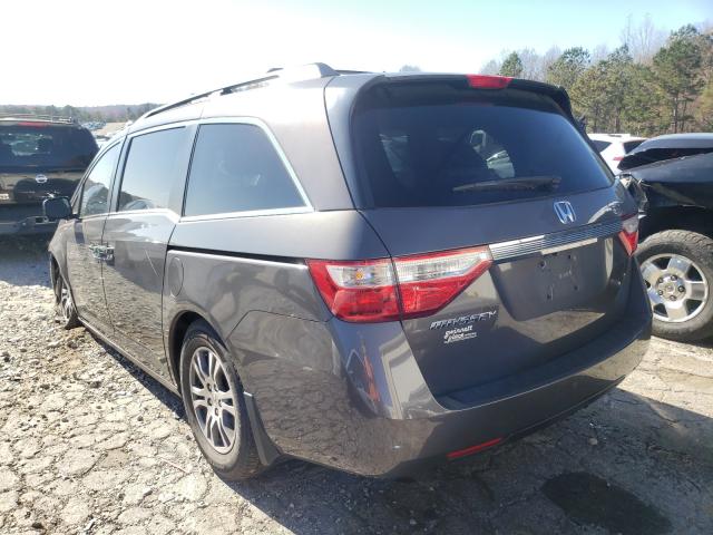 Photo 2 VIN: 5FNRL5H61DB080338 - HONDA ODYSSEY EX 