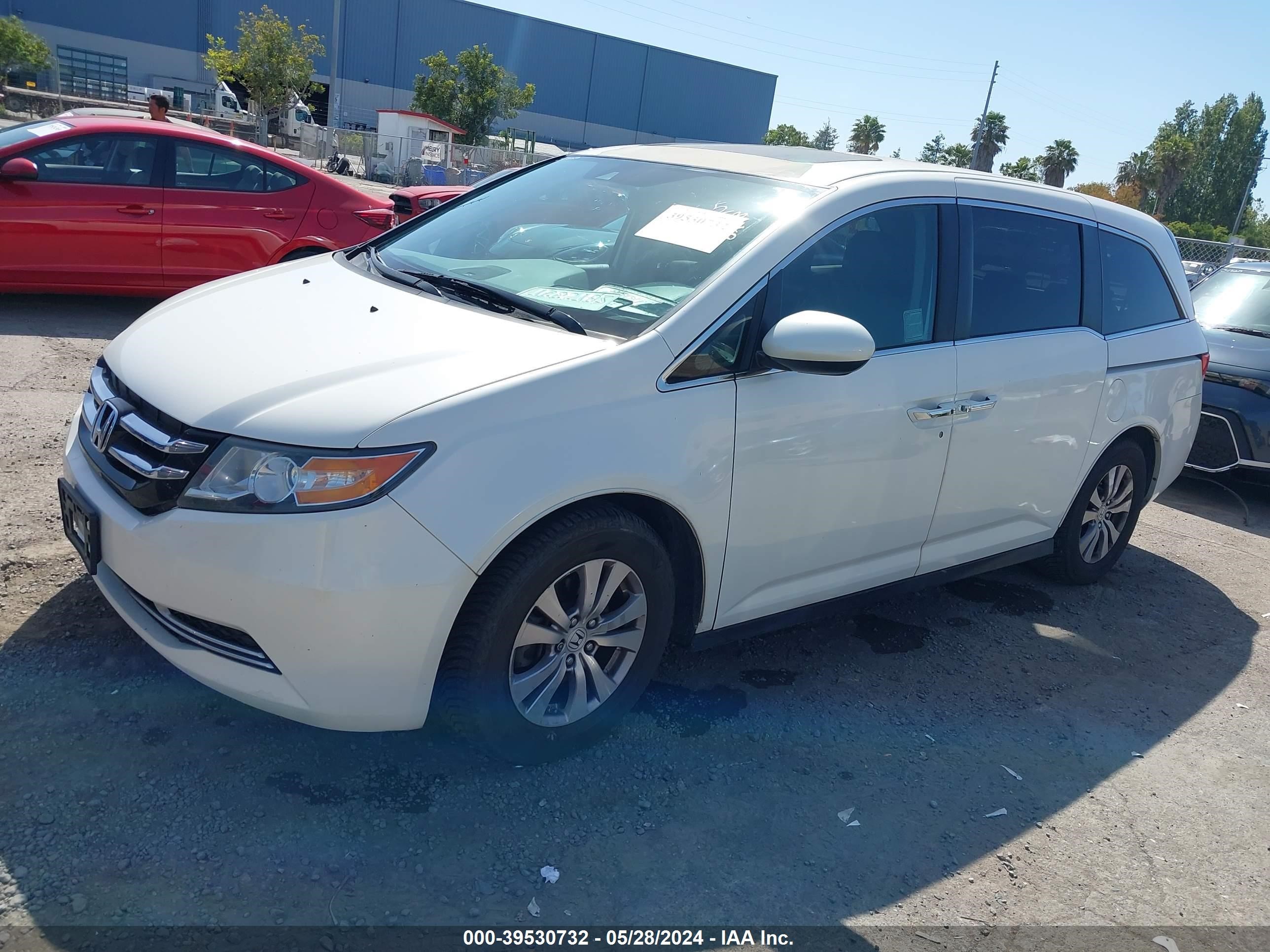 Photo 1 VIN: 5FNRL5H61EB024336 - HONDA ODYSSEY 