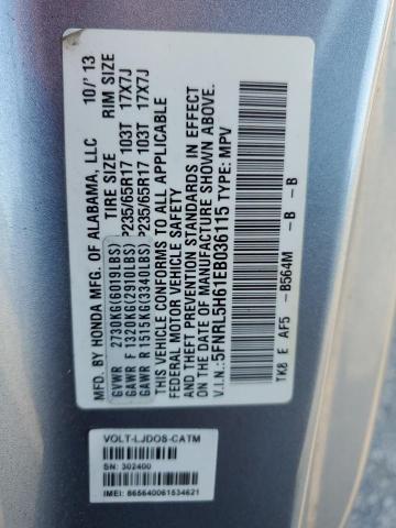 Photo 12 VIN: 5FNRL5H61EB036115 - HONDA ODYSSEY EX 