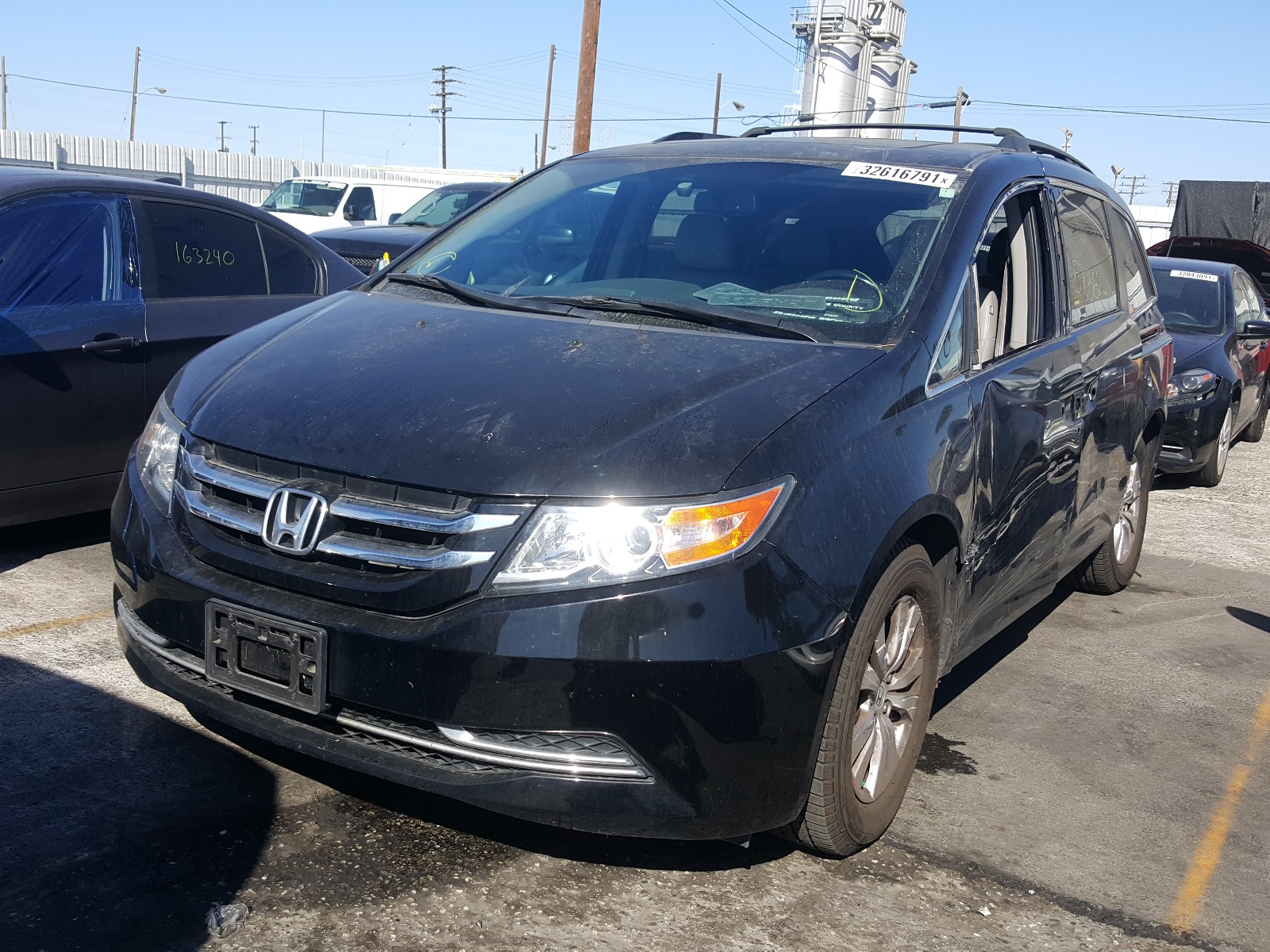 Photo 1 VIN: 5FNRL5H61FB014942 - HONDA ODYSSEY EX 