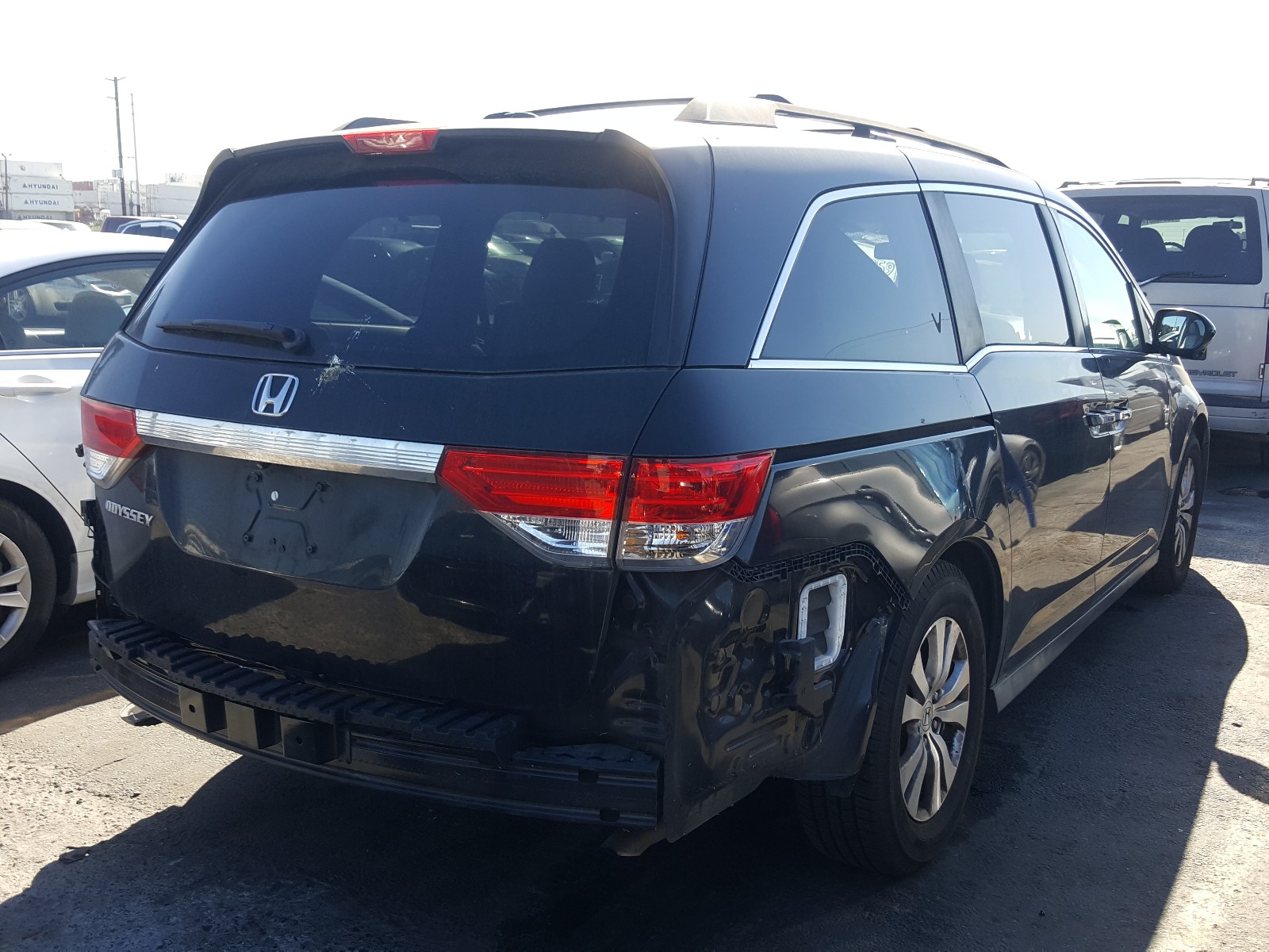 Photo 3 VIN: 5FNRL5H61FB014942 - HONDA ODYSSEY EX 