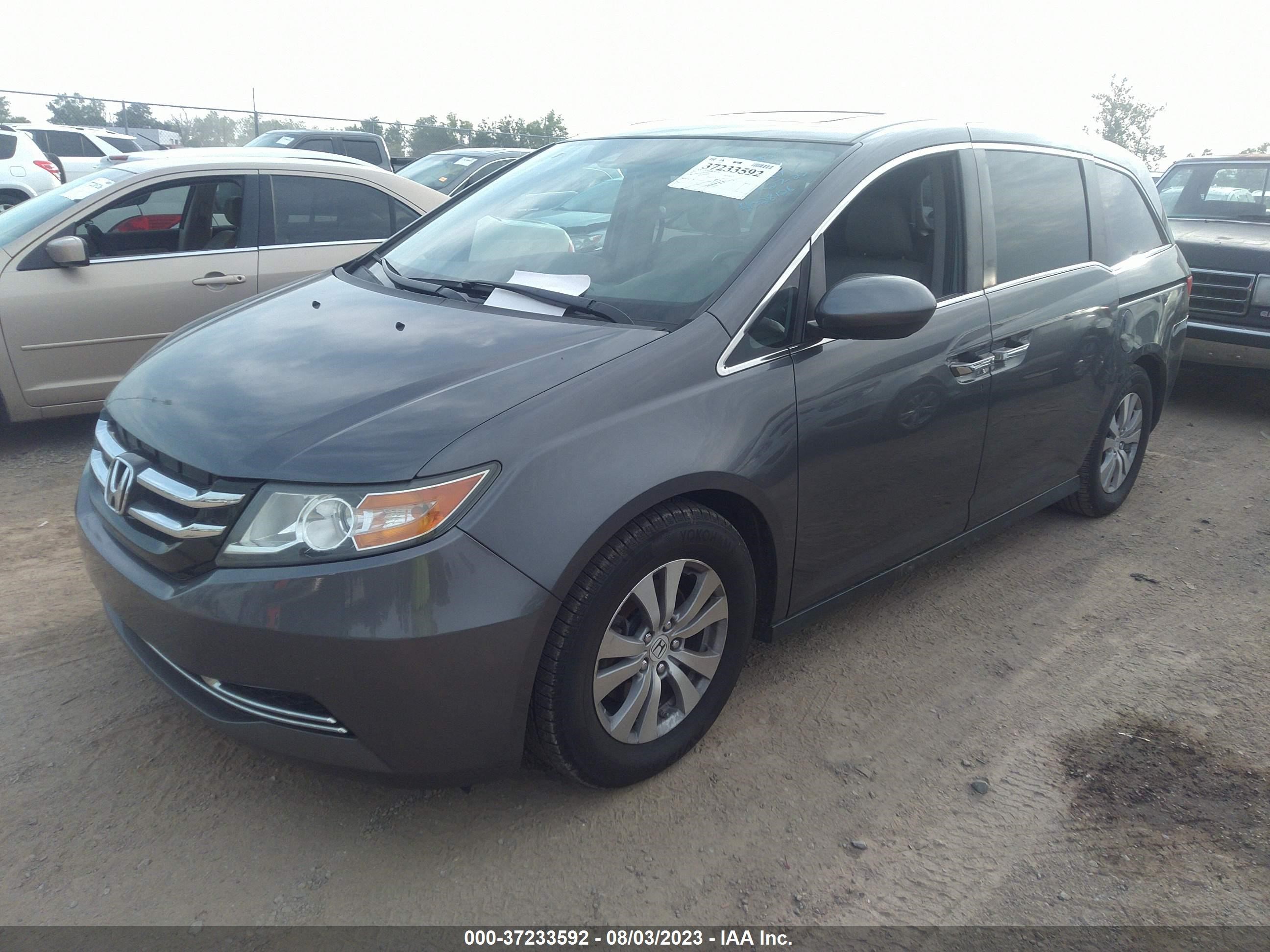 Photo 1 VIN: 5FNRL5H61FB028128 - HONDA ODYSSEY 