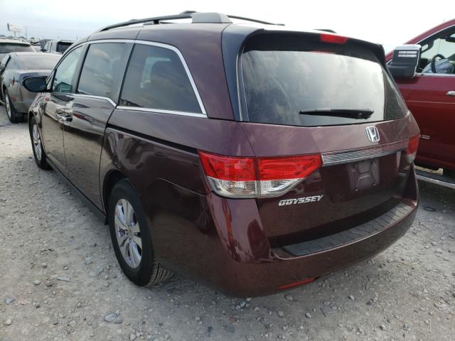 Photo 2 VIN: 5FNRL5H61FB109825 - HONDA ODYSSEY EX 