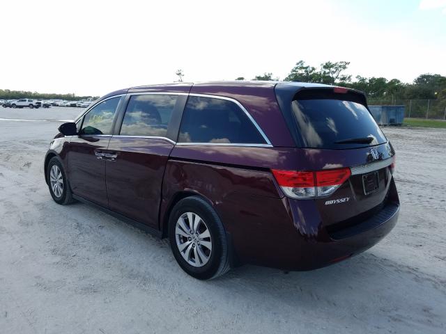 Photo 2 VIN: 5FNRL5H61FB112000 - HONDA ODYSSEY EX 