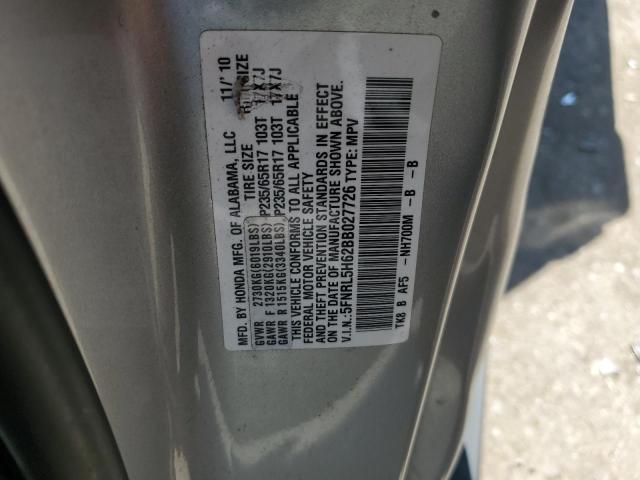 Photo 12 VIN: 5FNRL5H62BB027726 - HONDA ODYSSEY EX 