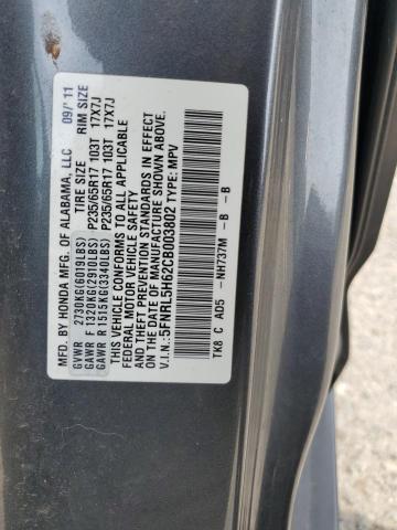 Photo 12 VIN: 5FNRL5H62CB003802 - HONDA ODYSSEY EX 