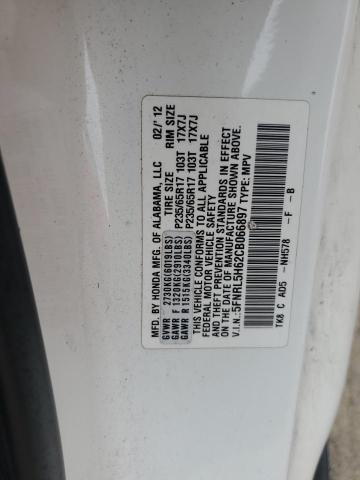 Photo 13 VIN: 5FNRL5H62CB066897 - HONDA ODYSSEY EX 