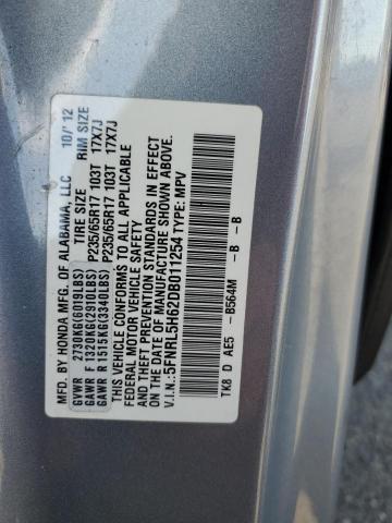 Photo 12 VIN: 5FNRL5H62DB011254 - HONDA ODYSSEY EX 