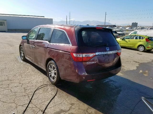 Photo 2 VIN: 5FNRL5H62DB017409 - HONDA ODYSSEY EX 