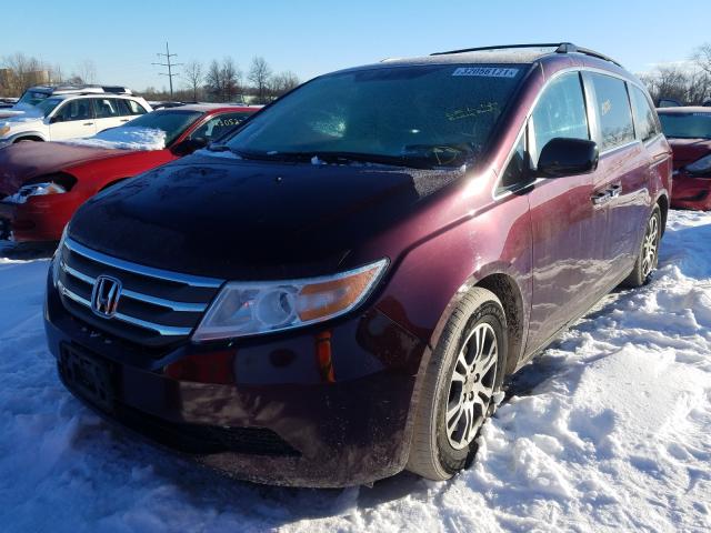 Photo 1 VIN: 5FNRL5H62DB043122 - HONDA ODYSSEY EX 